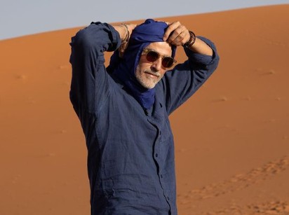 Reynaldo Gianecchini visita o Deserto do Saara (Foto: Instagram)