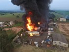 'Vi ele em chamas', diz motorista sobre vítima de incêndio em empresa