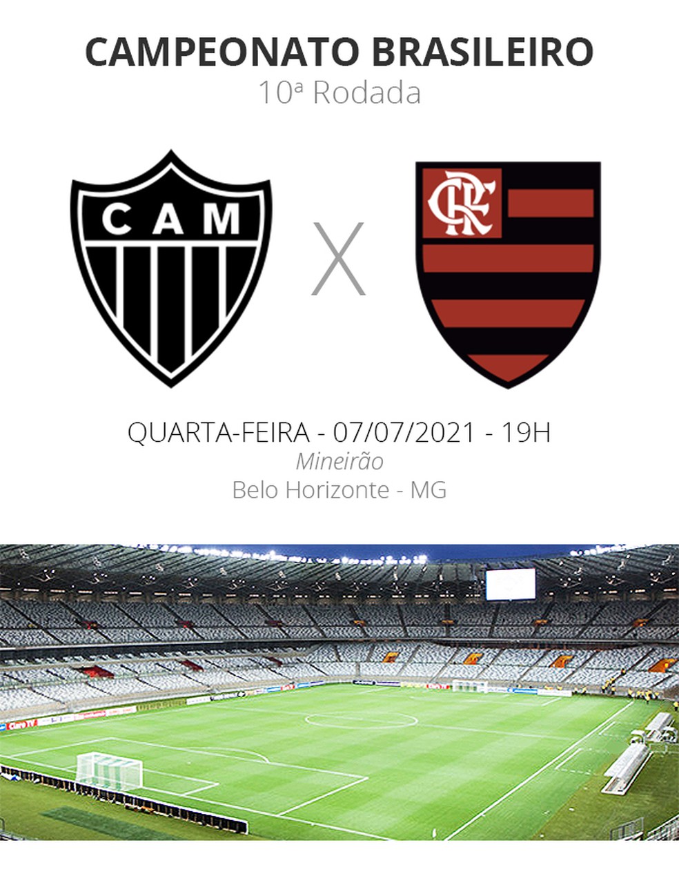 Atletico mg vs flamengo rj