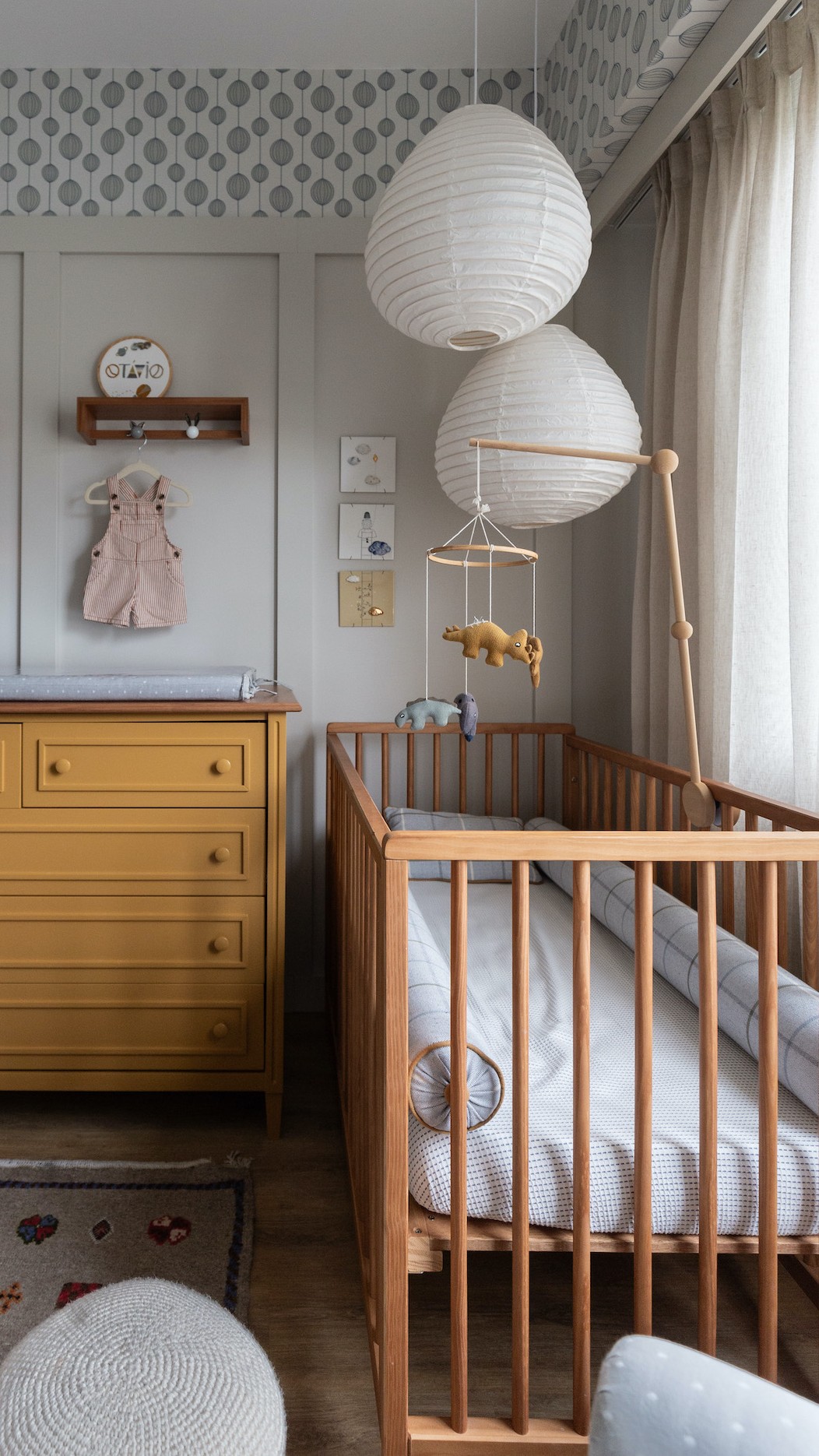 Como incluir o berço na decoração do quarto do bebê?