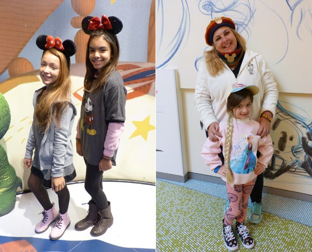 Moda Disney para crianças e adultos! (Foto: Melina Mantovani / Gshow)