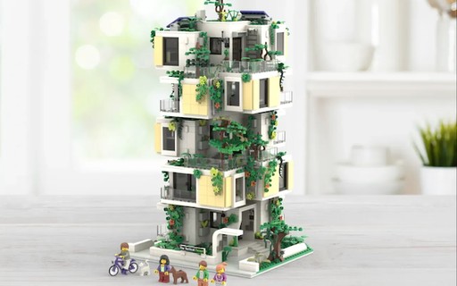 Fã de Lego recria prédio icônico de Milão com 2.980 blocos de montar ...