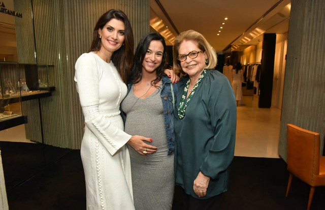 Isabela Fiorentino, Renata Mata Pires e Vanda Jacintho (Foto: Divulgação)