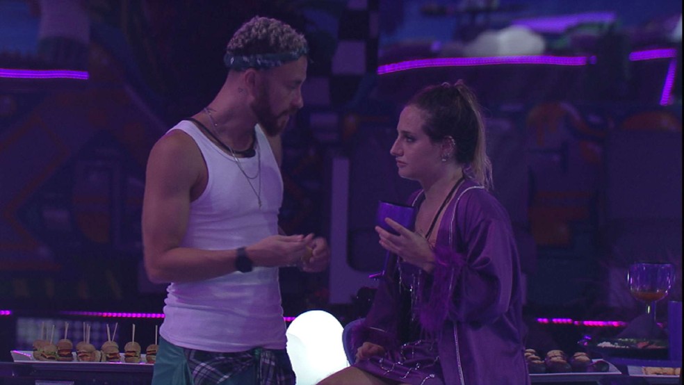 Líder Bruna Griphao revela quem pode indicar para o Paredão do BBB 23 — Foto: Globo