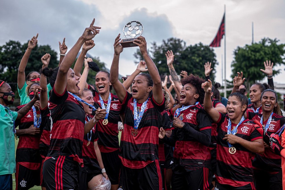 Flamengo campeão da Taça Guanabara — Foto: Paula Reis/Flamengo