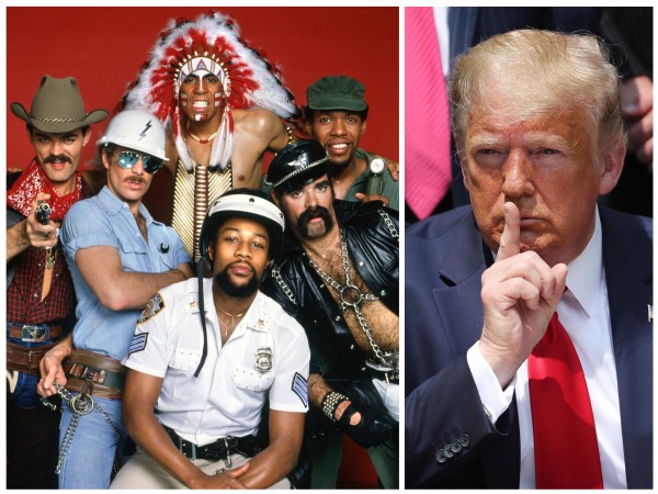 Village People / Donald Trump (Foto: Getty Images)