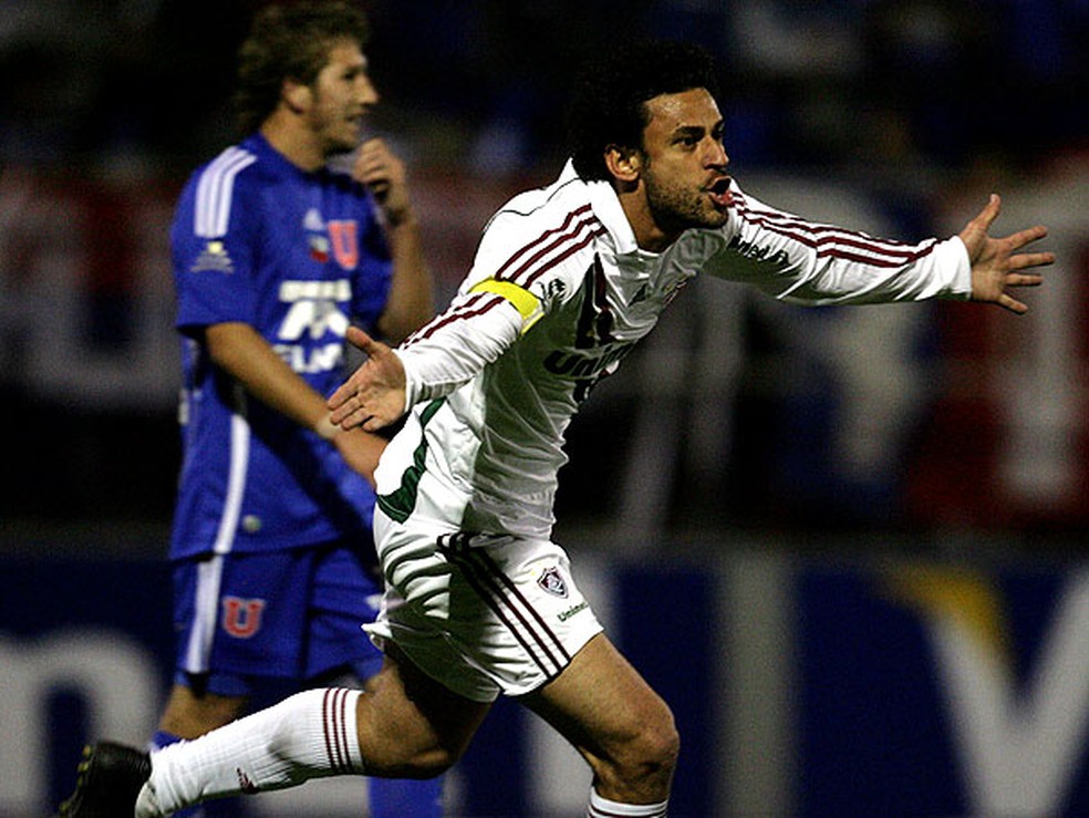 Fred virou ídolo da torcida tricolor — Foto: Arquivo