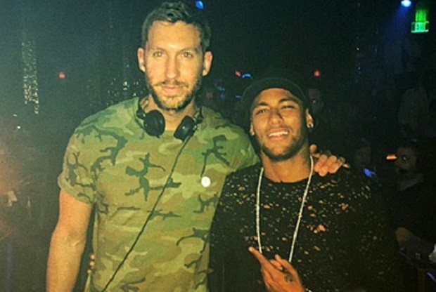Calvin Harris e Neymar (Foto: Reprodução/Instagram)