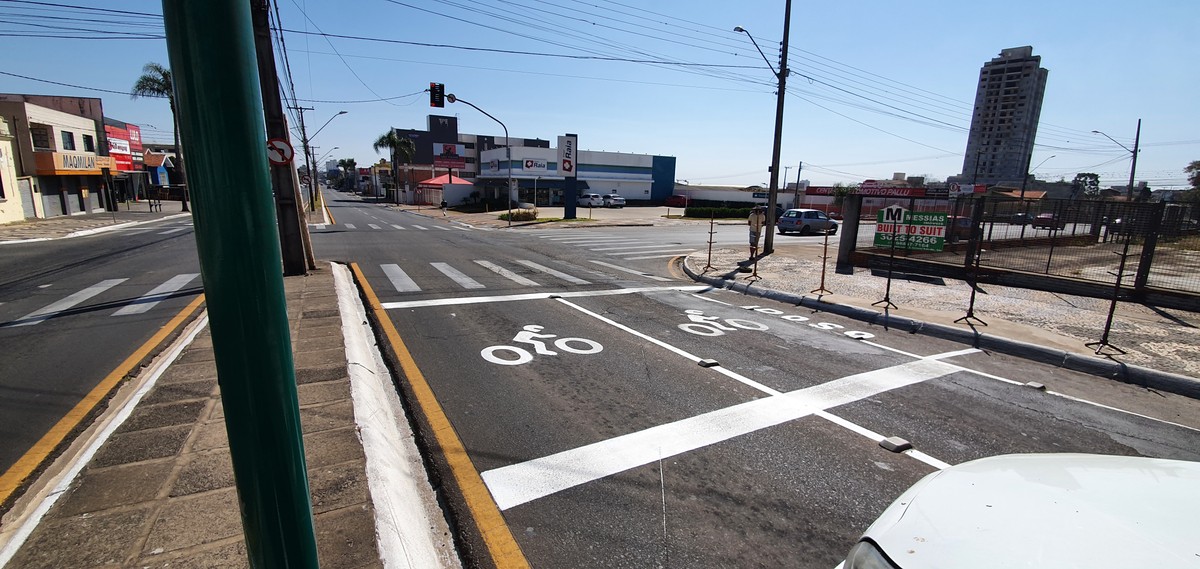 AMTT inicia implantação de faixas de recuo para ciclistas e motociclistas, em Ponta Grossa - Vimarsana News