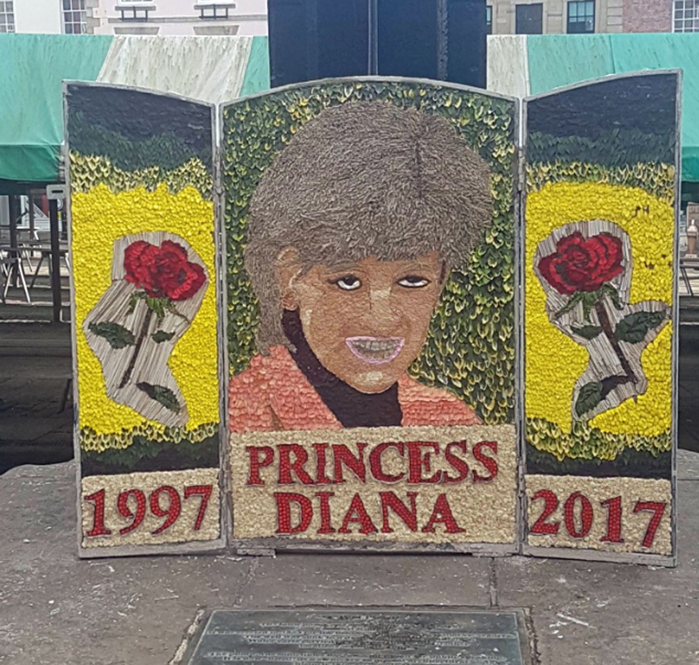 Homenagem A Princesa Diana Em Cidade Inglesa Gera Polemica Na Web Planeta Bizarro G1