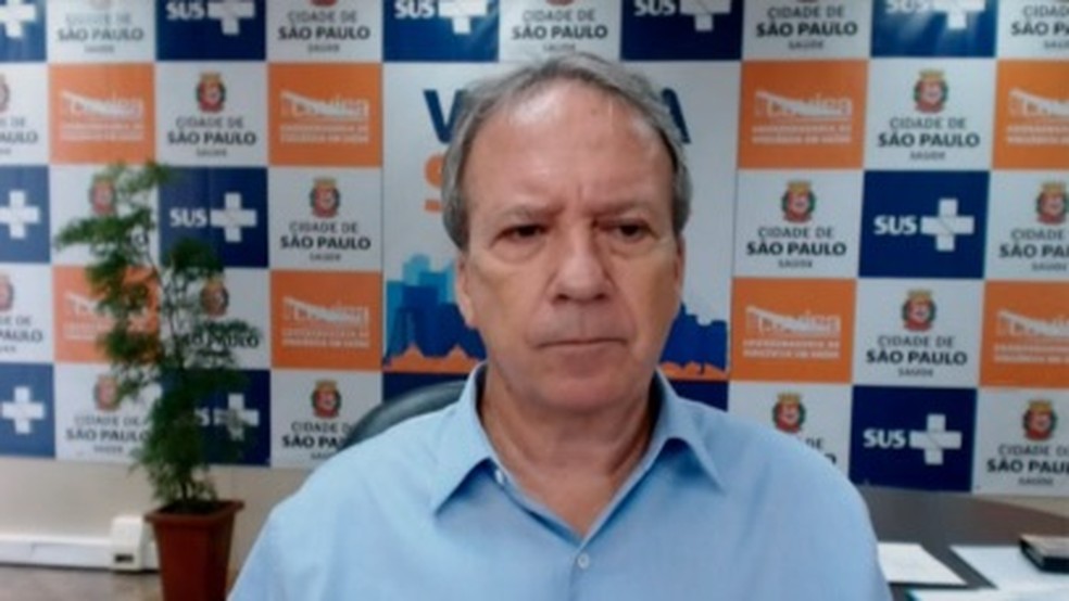 O secretário municipal de Saúde da cidade de São Paulo, Edson Aparecido (PSDB).— Foto: Reprodução/GloboNews