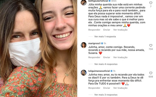 Junto com Julinha - Hoje é um dia muito especial e de muita gratidão,  porque há exatamente um ano atrás, no primeiro aniversário da Julia, foi  quando ela teve a infecção mais