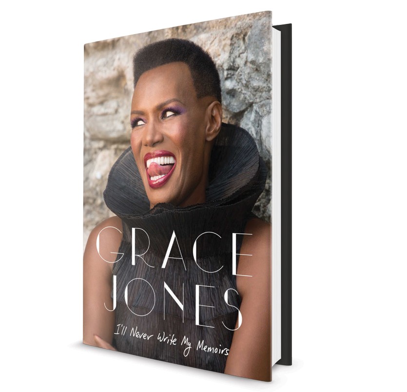 Autobiografia de Grace Jones (Foto: Miro/arquivo Vogue, Reprodução e Divulgação)