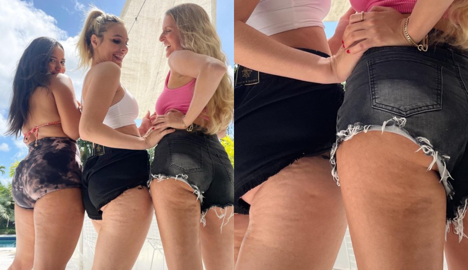 Lele Pons Xxx - Lele Pons exibe corpo real em fotos sem filtro: \