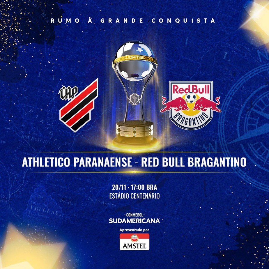 Quando vai ser a final da Sul-americana entre Bragantino e Atlético Paraná?