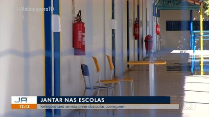 A partir deste ano letivo, Governo do TO vai ofertar jantar nas escolas estaduais