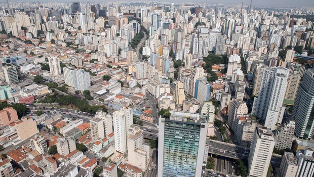 são paulo, cidade, vista aerea (Foto: Diogo Moreira/Divulgação Governo de São Paulo)