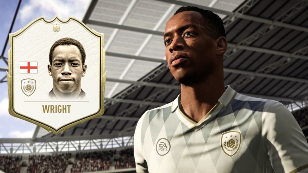 Ian Wright está presente no modo Ultimate Team do FIFA — Foto: Reprodução