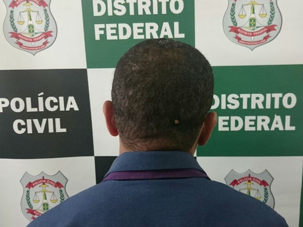 Homem suspeito de estuprar a própria filha e transmitir HIV a ela, à esposa e a outras mulheres no DF (Foto: Polícia Civil/Divulgação)