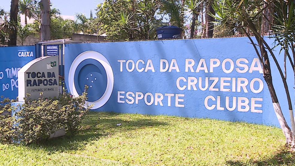 Toca da Raposa I é utilizada pelas categorias de base do Cruzeiro — Foto: Reprodução/TV Globo