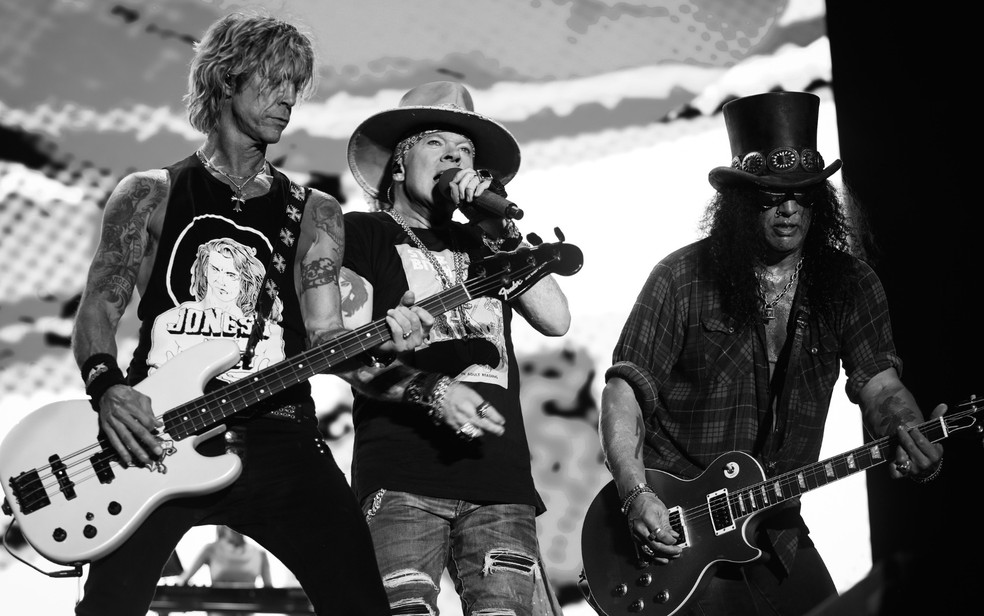 Guns N Roses se apresenta em Goinia  Foto: Divulgao/Kim Williams