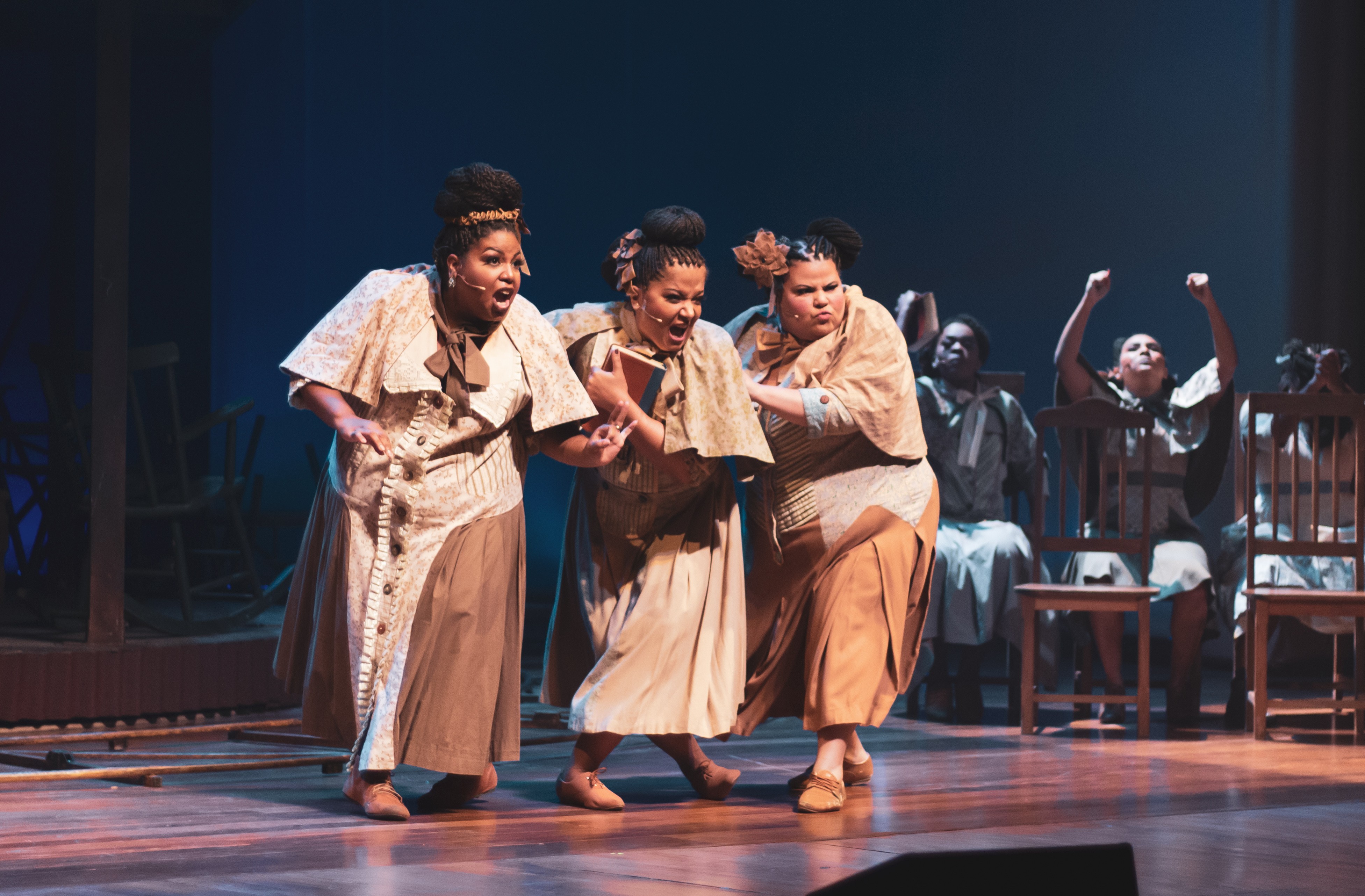 'A Cor Púrpura, o Musical' fica em cartaz até este domingo em BH