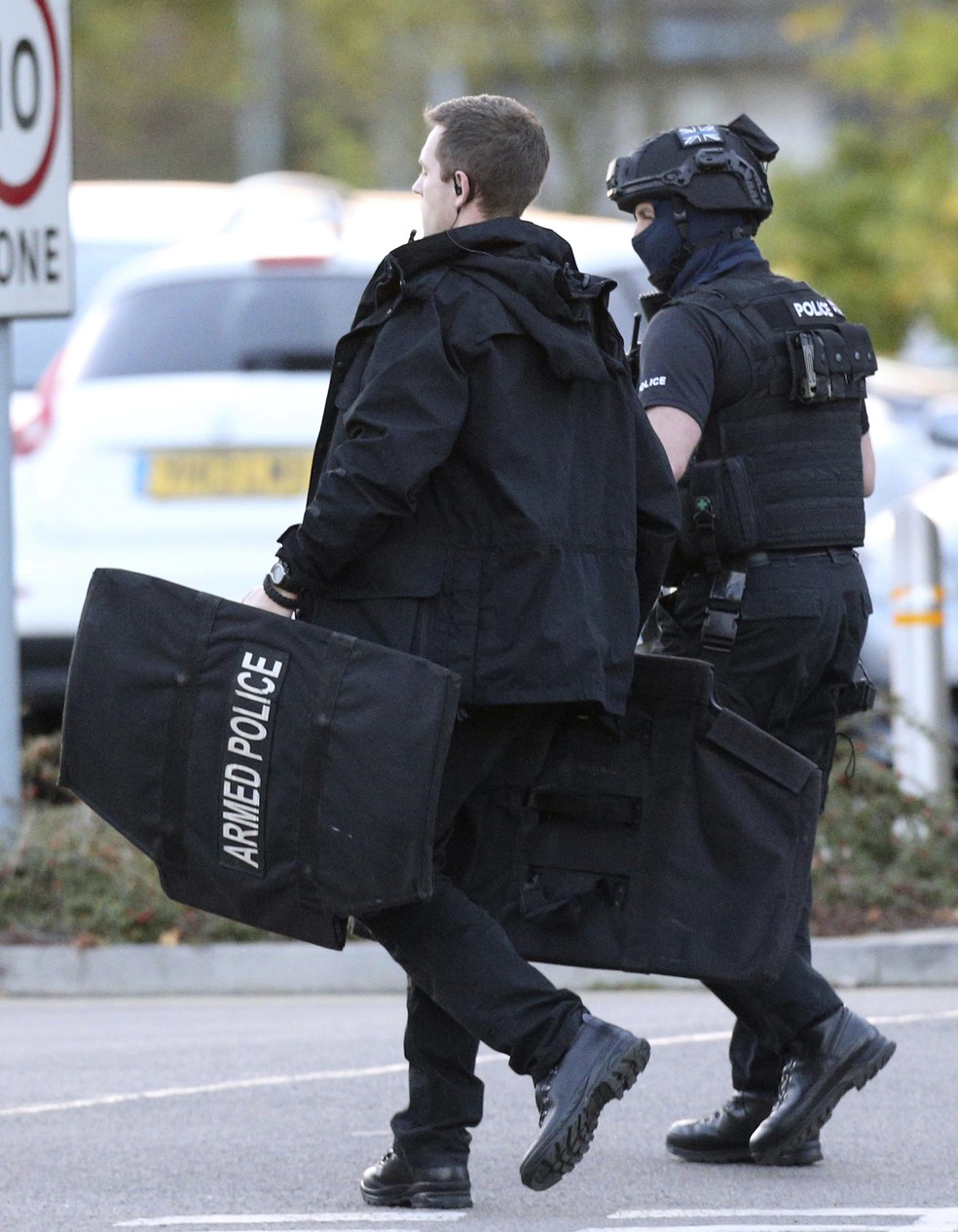 Polícia britânica disse que incidente não tem ligação com terrorismo (Foto: Aaron Chown/PA via AP)