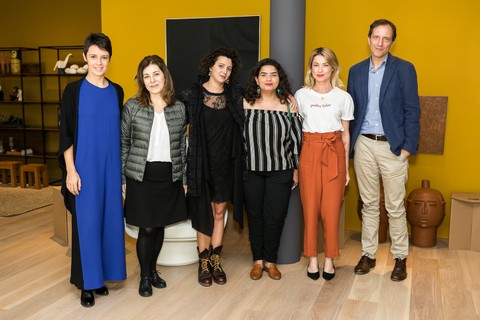 Palestra "O feminino nas artes criativas" com Jochen Volz, Valéria Piccoli, Regina Parra, Nicole Tomazi e Luiza Dias