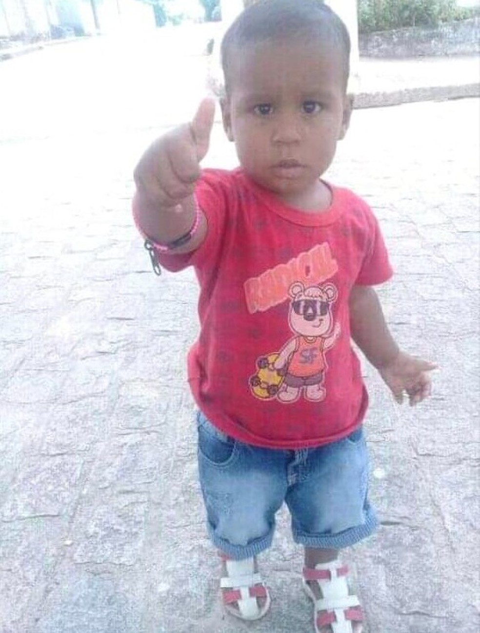 Cauã, 2 anos e 11 meses, desaparecido no Benedito Bentes, em Maceió — Foto: Arquivo Pessoal