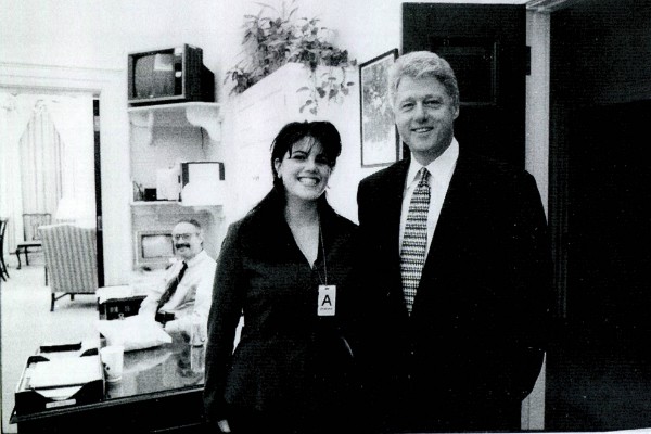 Monica Lewinsky e Bill Clinton (Foto: Getty Images)