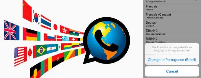 Descubra como mudar o idioma do WhatsApp para português (Foto: Montagem/Edivaldo Brito)