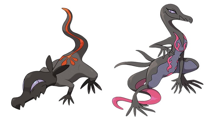 Salandit e Salazzle (Foto: Divulgação/Bulbapedia)