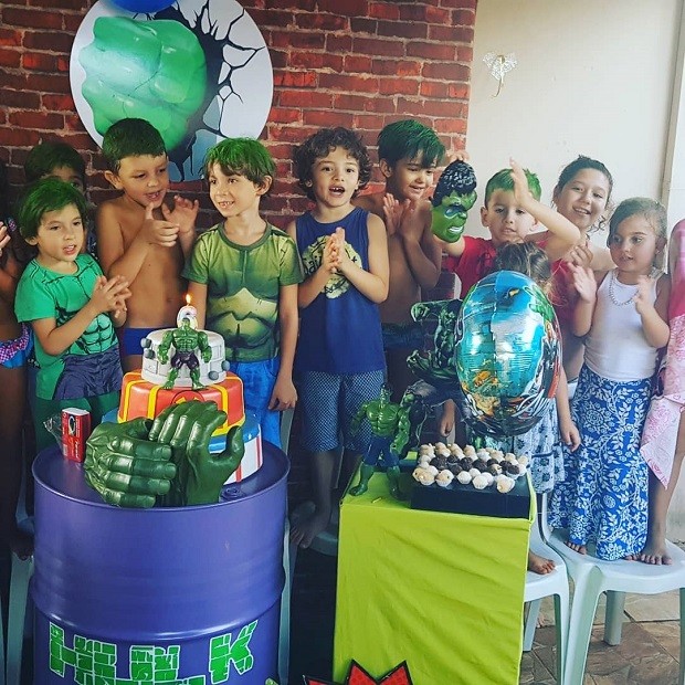Priscila Pires comemora os 6 anos do filho Gabriel (Foto: Reprodução/Instagram)