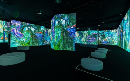 São Paulo accueille deux expositions immersives des œuvres de Monet – Casa e Jardim