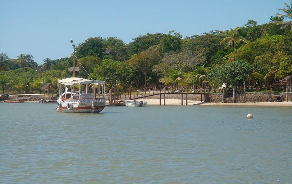 Ilha de Boipeba, na Bahia — Foto: Lílian Marques/ G1