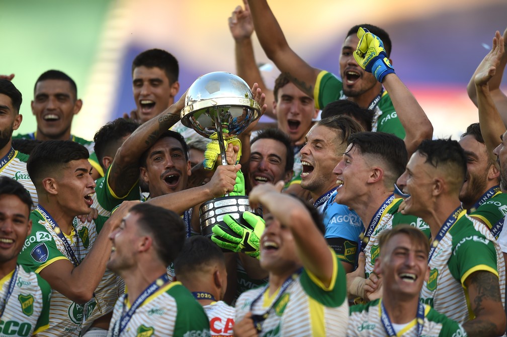 Defensa y Justicia é o atual campeão da Copa Sul-Americana — Foto: EFE