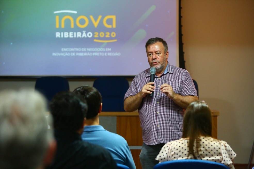 Eduardo Molina, novo secret&aacute;rio de Turismo de Ribeir&atilde;o Preto (SP) &mdash; Foto: Rafael Cautella / ACIRP