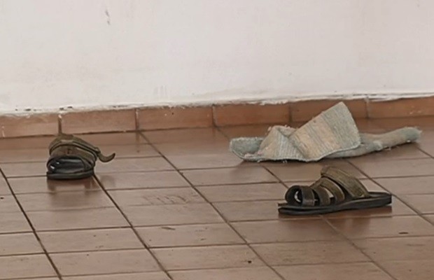 Crime aconteceu na residência em que o casal morava, em Goiânia (Foto: Reprodução/TV Anhanguera)