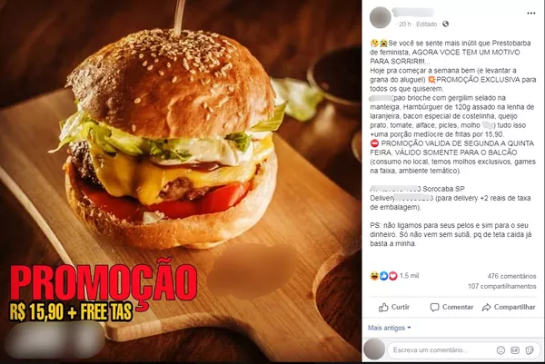 Hamburgueria Oferece Lanche De Papelao Para Veganos E Causa Polemica Morte Do Boi E Nossa Alegria Sorocaba E Jundiai G1
