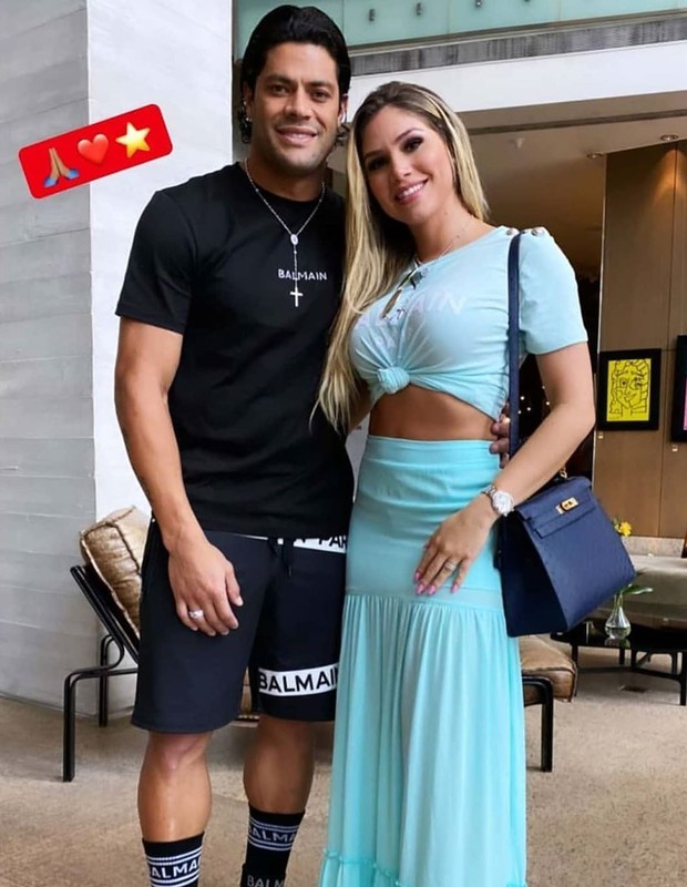 Huk Paraíba e a namorada, Camila Ângelo (Foto: Reprodução/Instagram)