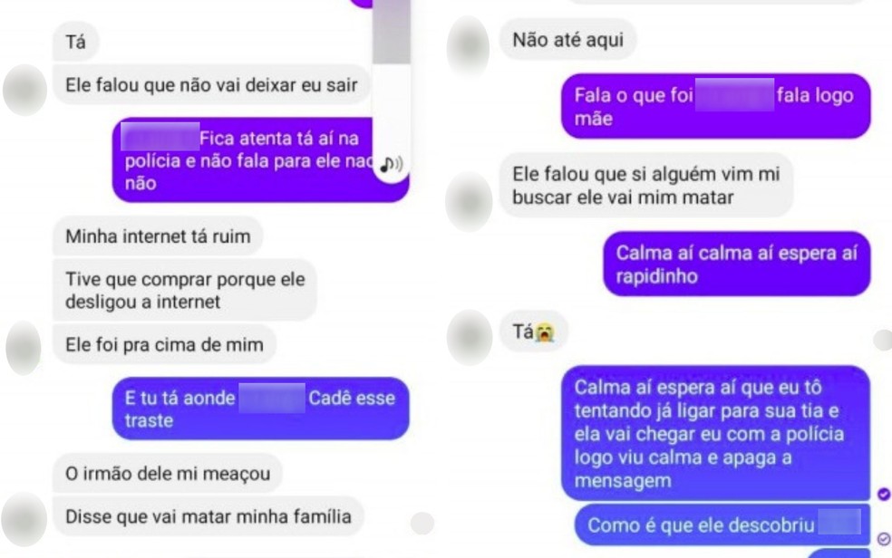 Adolescente era mantida em cárcere privado por namorado, em Goiânia, Goiás — Foto: Divulgação/Polícia Civil