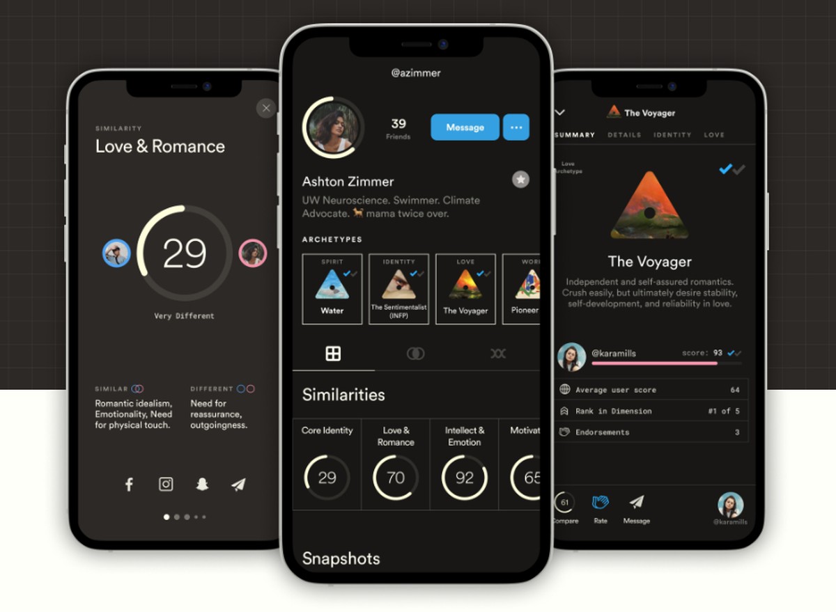 Quiz de personalidade: como saber mais sobre você com o app Dimensional