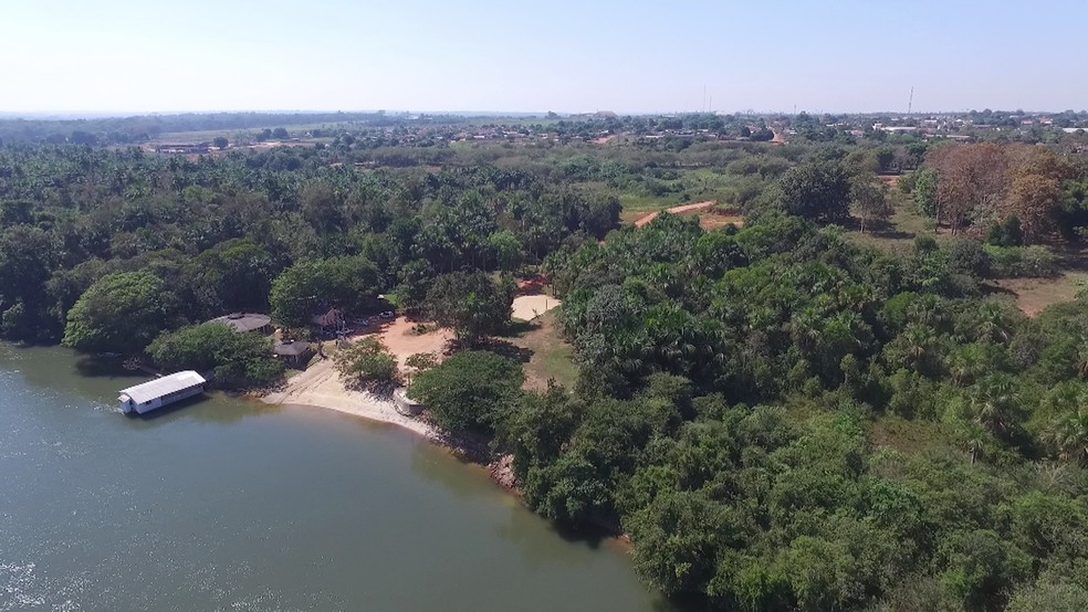 Tremores foram registrados em Porto dos GaÃºchos, municÃ­pio localizado Ã s margens do Rio Arinos â Foto: Prefeitura de Porto dos GaÃºchos-MT/ DivulgaÃ§Ã£o