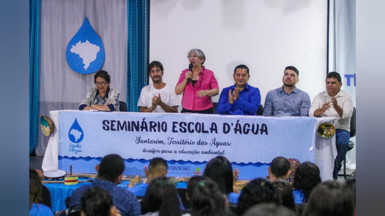 Projeto de educação ambiental promove seminário para mais de 120 educadores e estudantes em Santarém