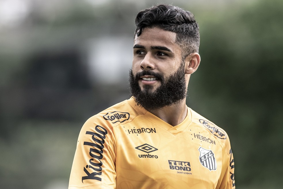 Flu sondou Felipe Jonatan, mas Santos n�o abriu m�o do jogador � Foto: Ivan Storti/Santos FC