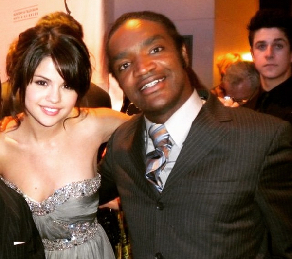 Terry Bryant com a cantora Selena Gomez (Foto: Instagram)