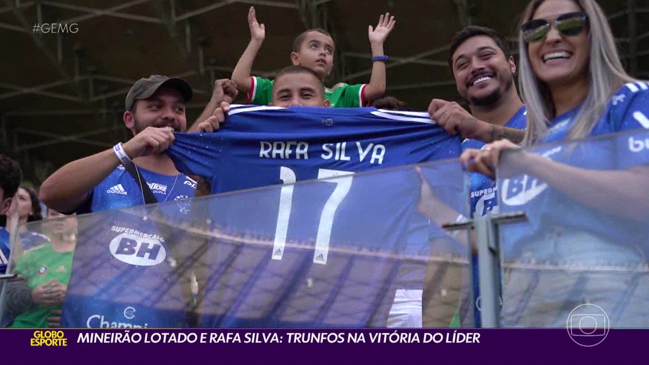 Mineirão lotado e Rafa Silva: trunfos na vitória do líder Cruzeiro sobre o Sampaio Corrêa