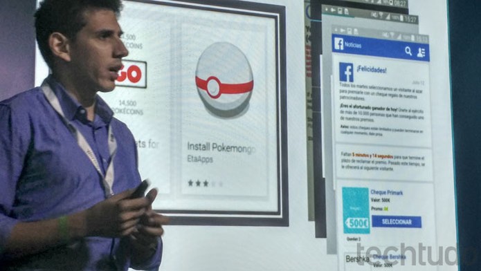Pokémon Go foi isca para golpes em lojas de aplicativos e jogos para celular (Foto: Melissa Cruz / TechTudo)
