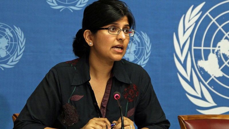 Ravina Shamdasani é porta-voz de Direitos Humanos da ONU (Foto: Getty Images via BBC News)