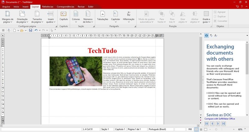 FreeOffice | Software | TechTudo